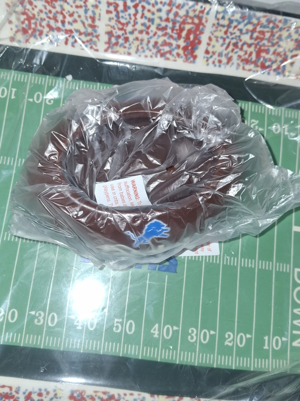 Football Stadium Chips and DIP Serving Set with Detroit Lions Logo